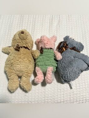 NWT Disney’s Baby Lot of Winnie The Pooh, Piglet, & Eeyore Plush Toys